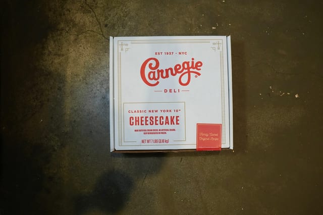 Whole Cheesecake To Go.