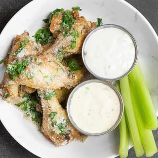 6 Pc Italian Garlic & Parmesan Wings